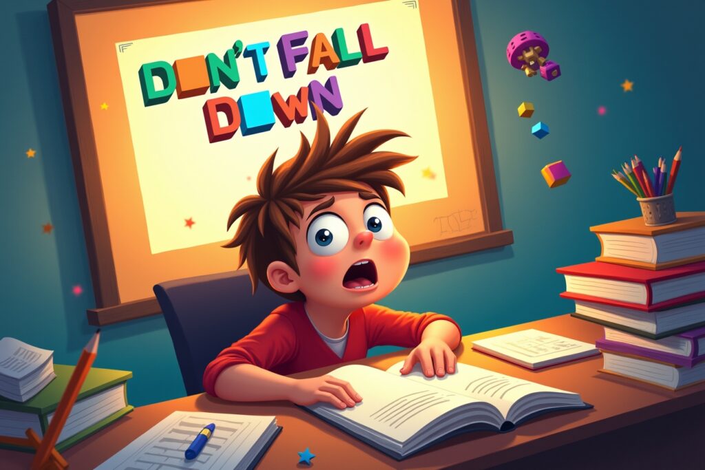 What is the World Record in Gimkit’s “Don’t Fall Down”?